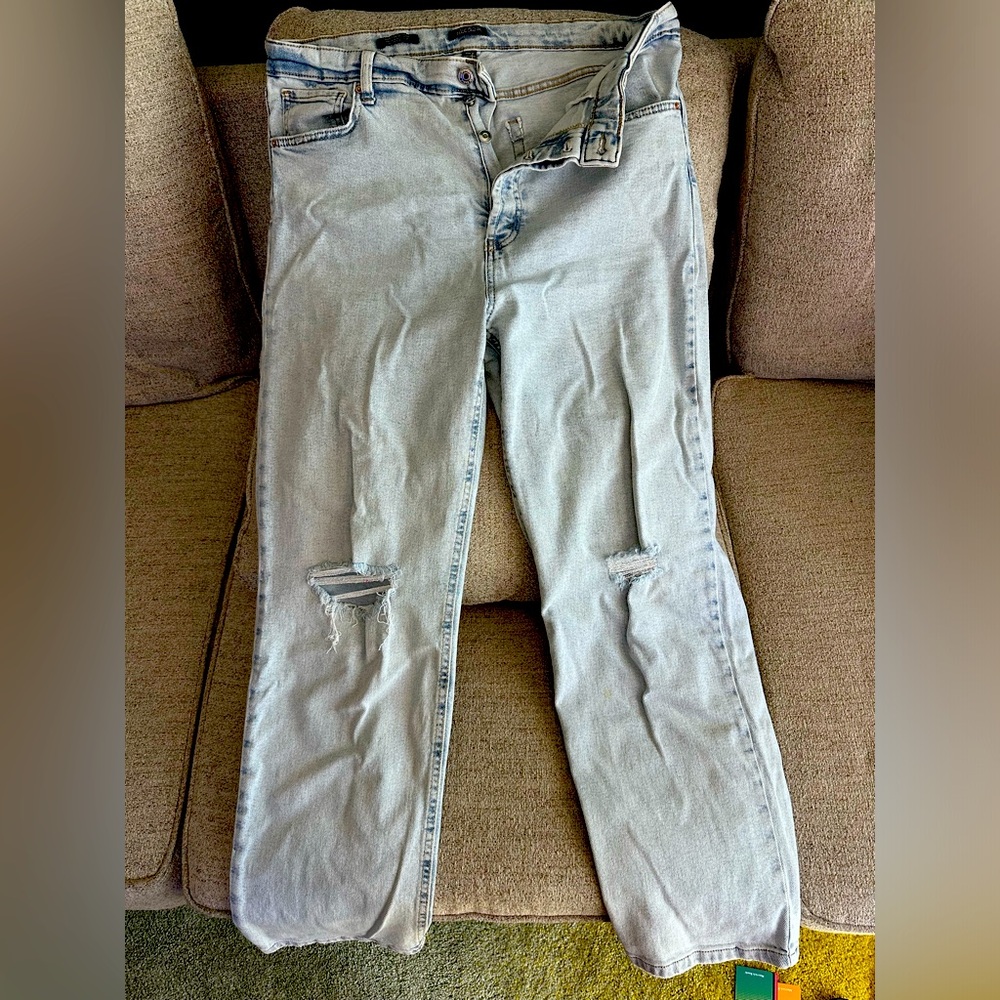 Wild Fable Size 16 Highest Rise 90s Straight Jeans